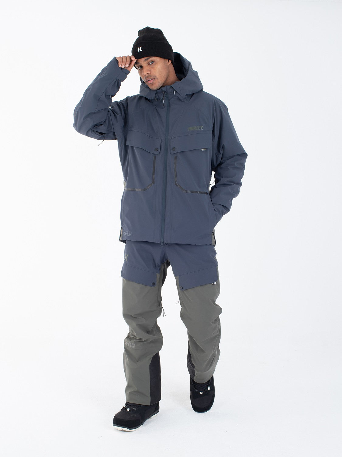 Deeppow Snow Jacket | Hurley - Armored Navy/Cargo