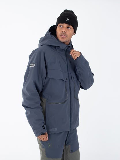 Deeppow Snow Jacket | Hurley - Armored Navy/Cargo