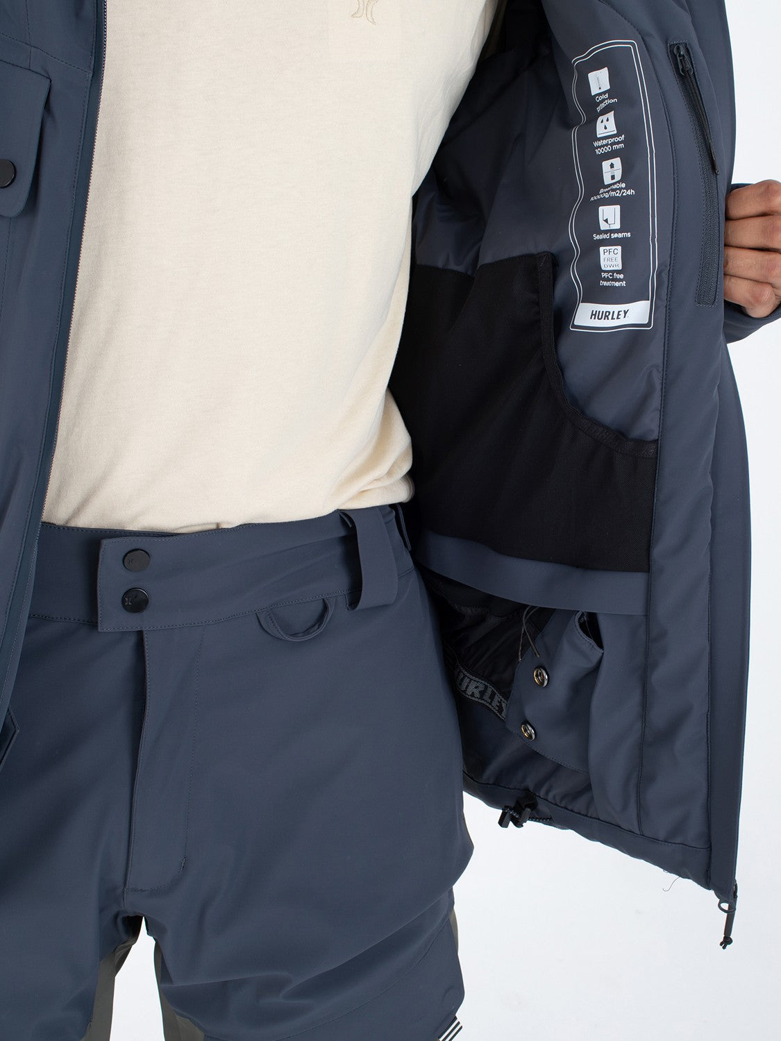 Deeppow Snow Jacket | Hurley - Armored Navy/Cargo