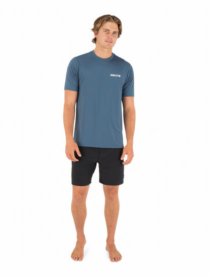 Hybrid UPF Short Sleeve | Hurley - Grey Teal
