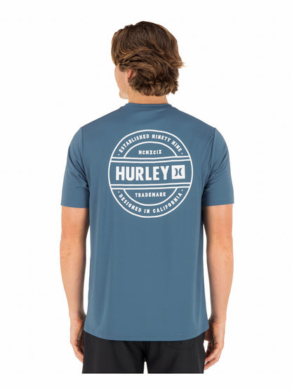 Hybrid UPF Short Sleeve | Hurley - Grey Teal