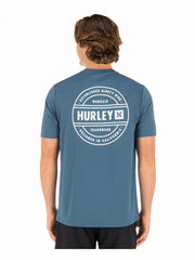 Hybrid UPF Short Sleeve | Hurley - Grey Teal