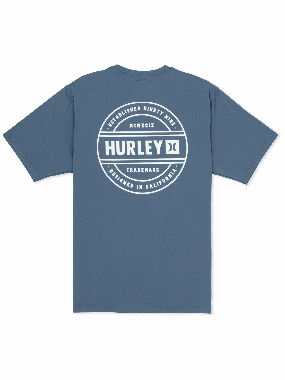 Hybrid UPF Short Sleeve | Hurley - Grey Teal