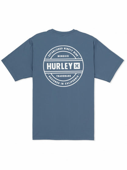 Hybrid UPF Short Sleeve | Hurley - Grey Teal