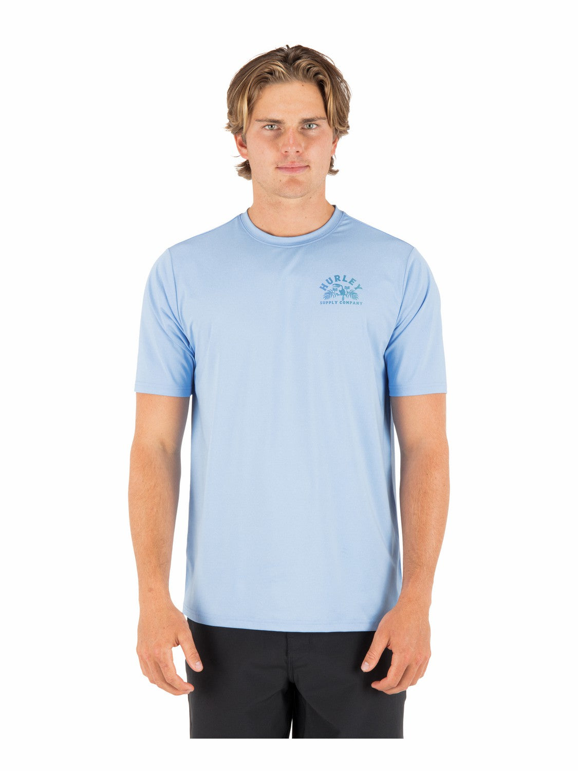 Hybrid UPF Short Sleeve | Hurley - Skyline Heather