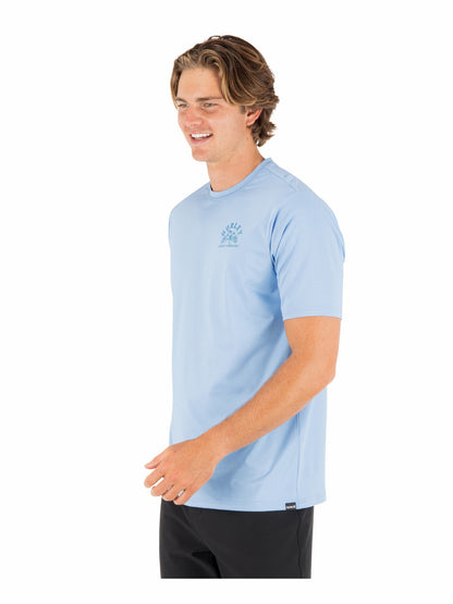 Hybrid UPF Short Sleeve | Hurley - Skyline Heather