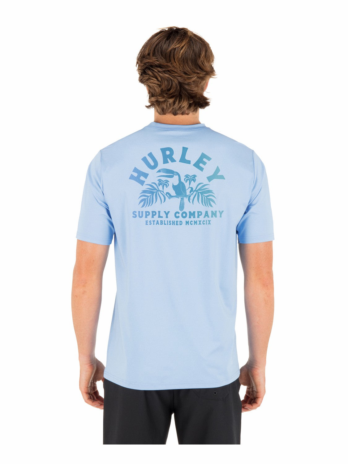 Hybrid UPF Short Sleeve | Hurley - Skyline Heather