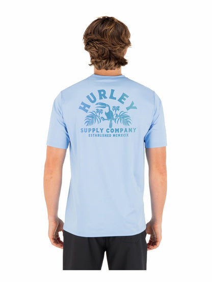 Hybrid UPF Short Sleeve | Hurley - Skyline Heather