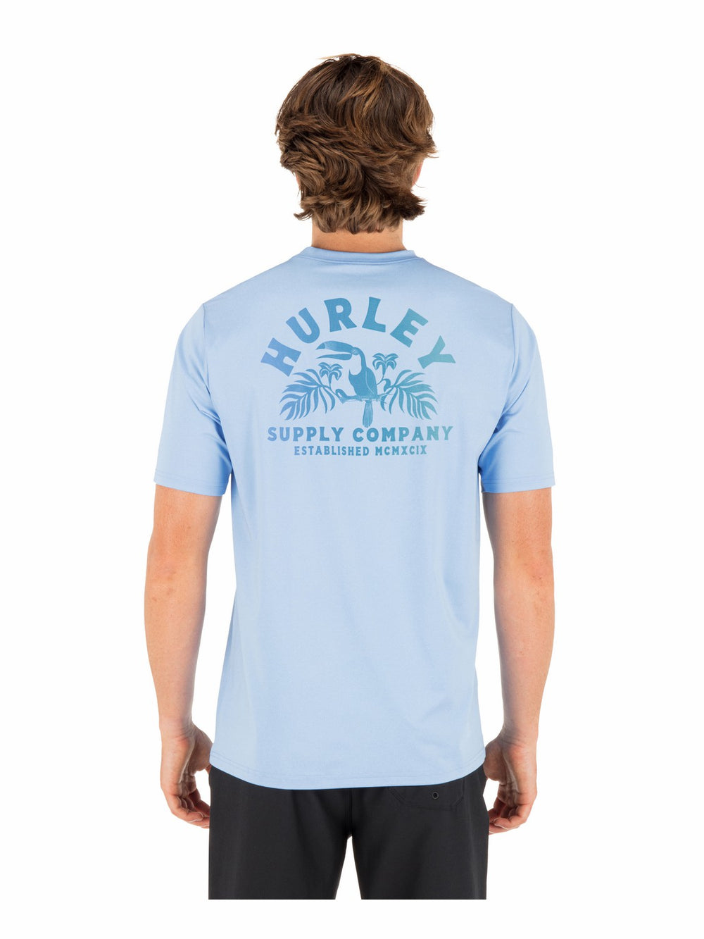 Hybrid UPF Short Sleeve | Hurley - Skyline Heather