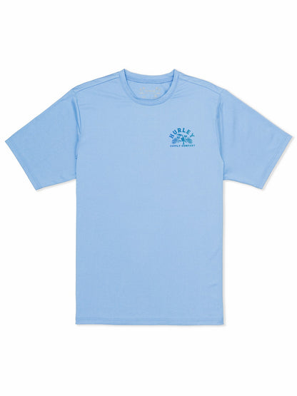 Hybrid UPF Short Sleeve | Hurley - Skyline Heather