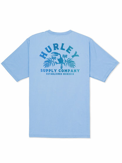 Hybrid UPF Short Sleeve | Hurley - Skyline Heather