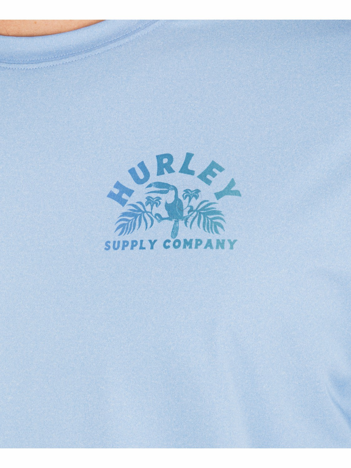 Hybrid UPF Short Sleeve | Hurley - Skyline Heather