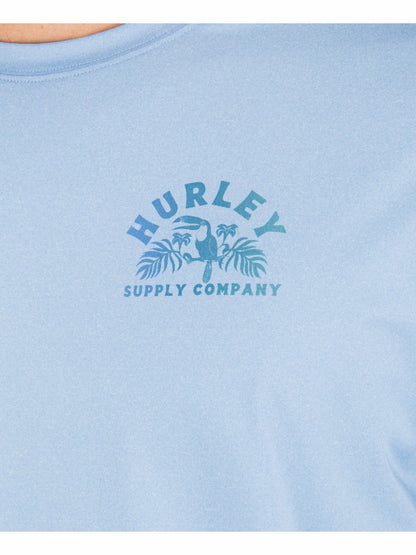 Hybrid UPF Short Sleeve | Hurley - Skyline Heather