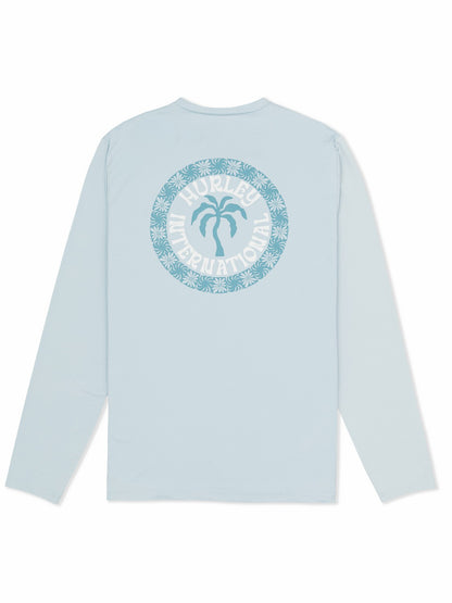Hybrid UPF Long Sleeve | Hurley - Iceland Heather