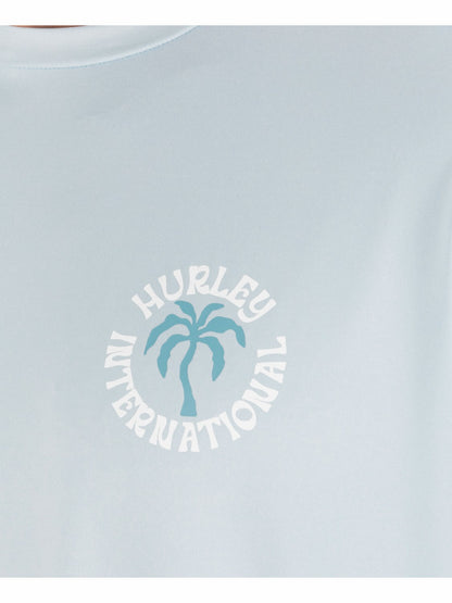 Hybrid UPF Long Sleeve | Hurley - Iceland Heather