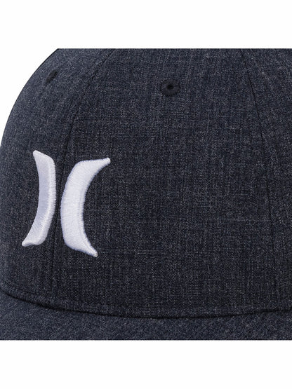 Icon Heather Stretch Fit Hat | Hurley - Navy