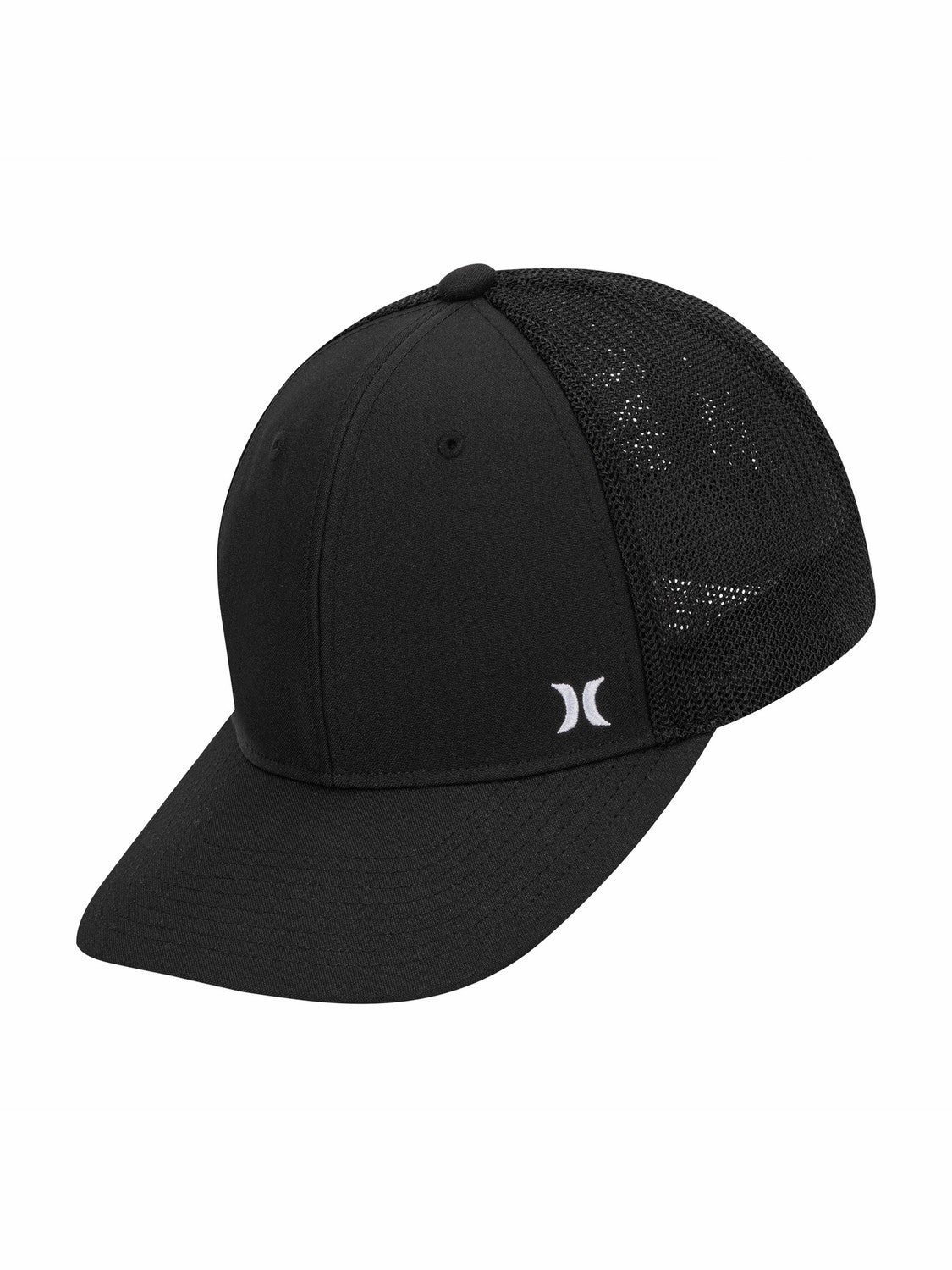 Icon Mini Mesh Stretch Fit Trucker Hat | Hurley - Black