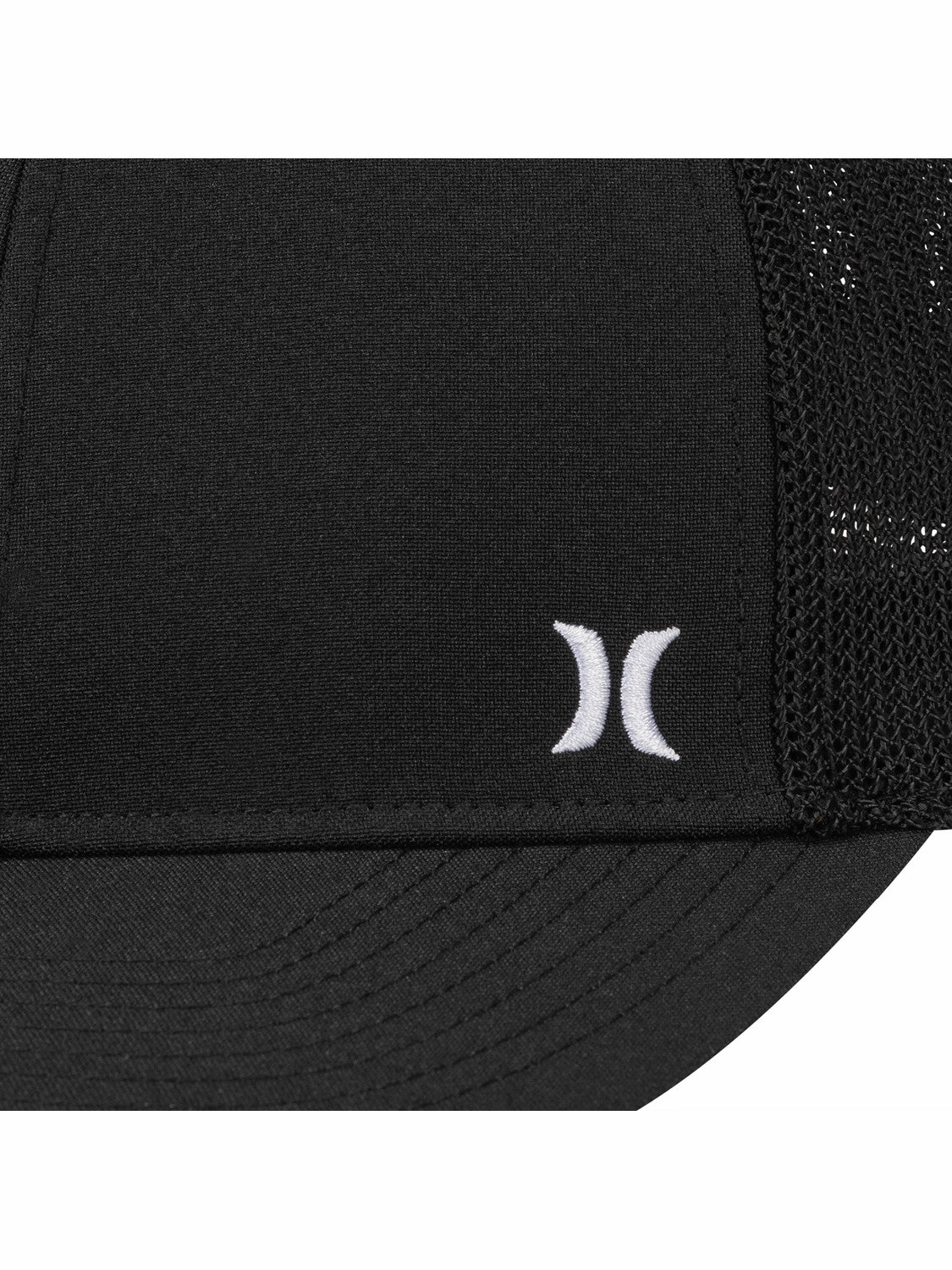 Icon Mini Mesh Stretch Fit Trucker Hat | Hurley - Black