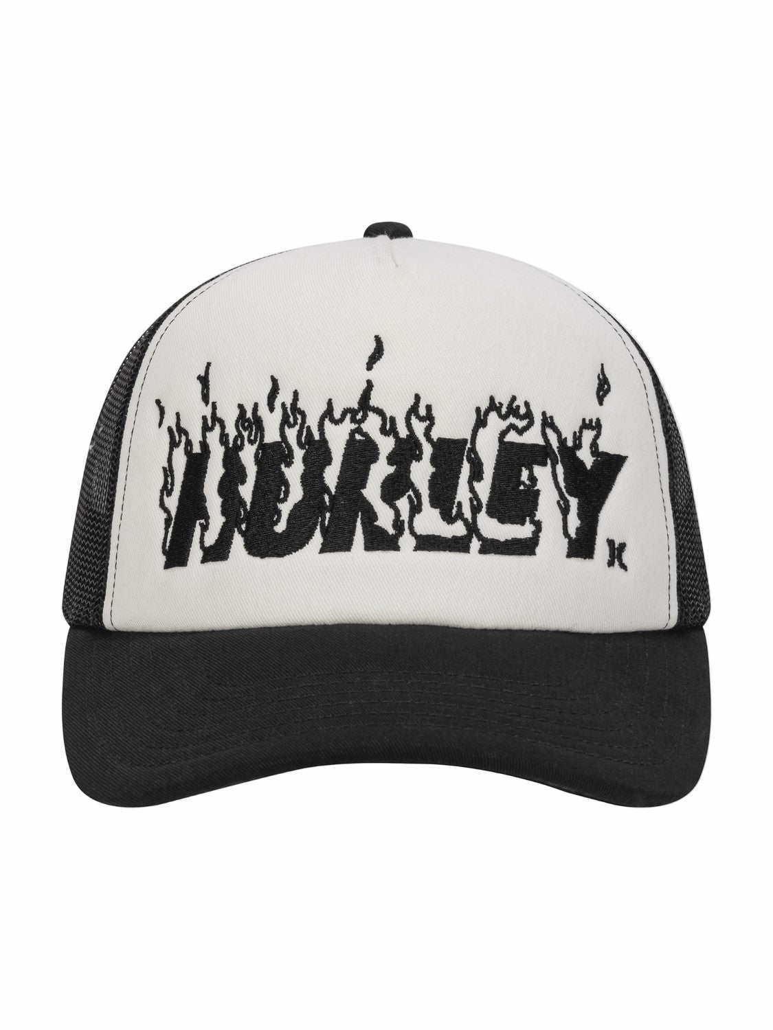 Hurley x Travis Barker Flame Trucker Hat | Hurley - Black/White