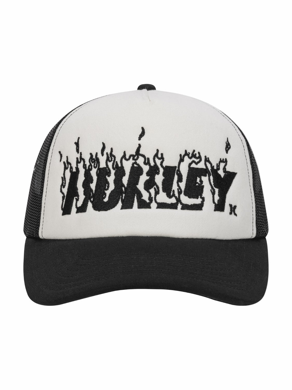 Hurley x Travis Barker Flame Trucker Hat | Hurley - Black/White
