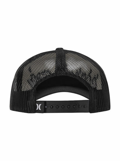 Hurley x Travis Barker Flame Trucker Hat | Hurley - Black/White