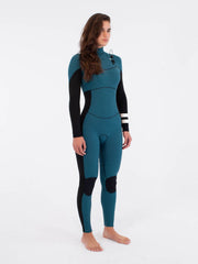 Plus 4/3Mm Fullsuit | Hurley - Black/Skyblue