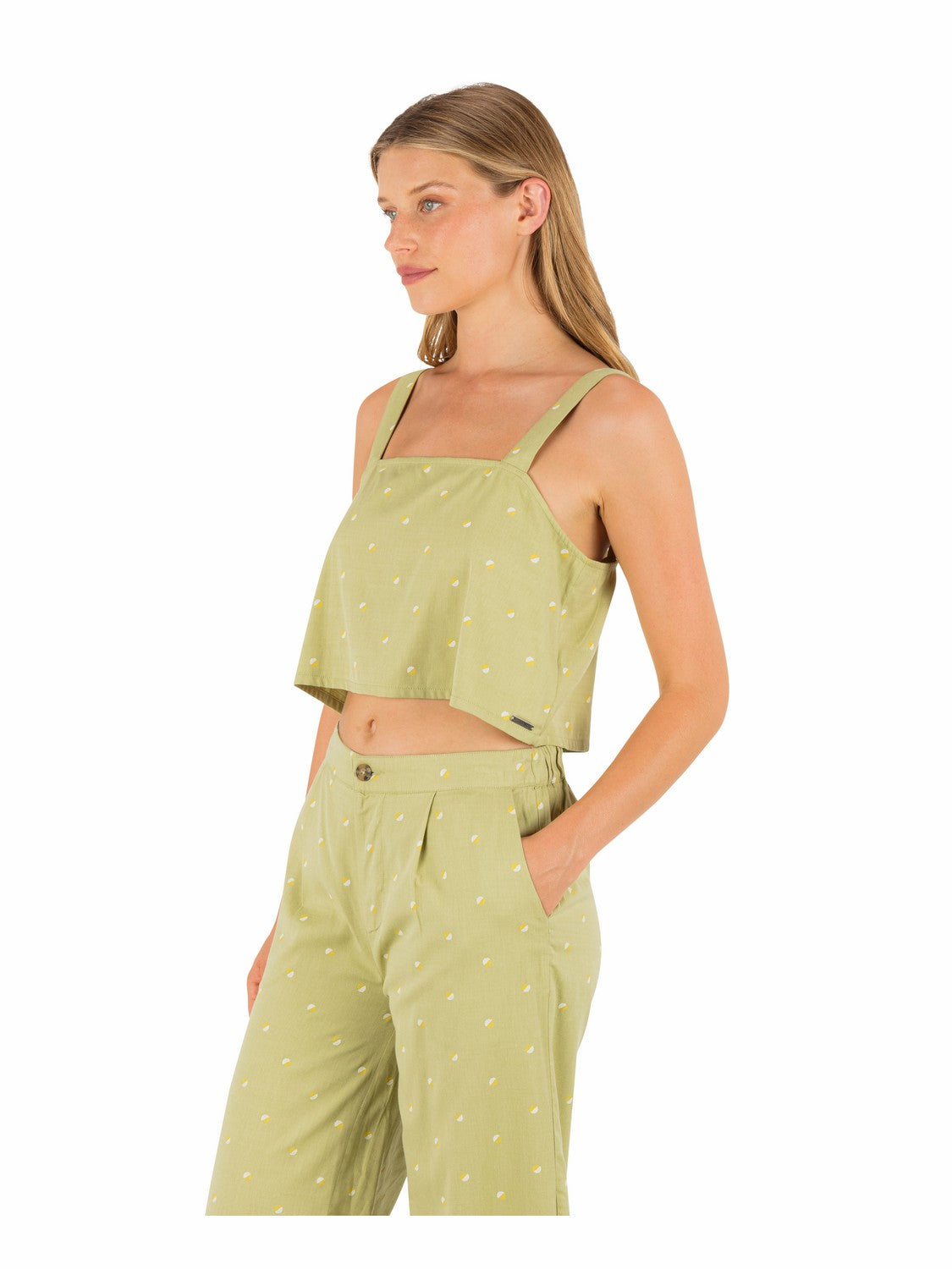 Wavy Dot Tank | Hurley - Fern