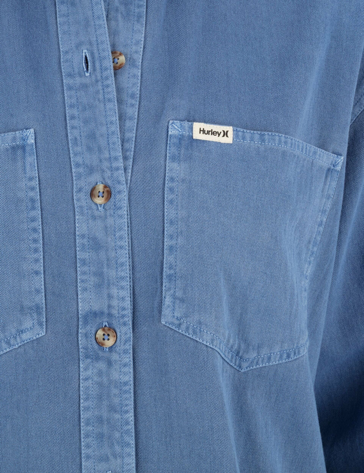 Wavy Days Overshirt | Hurley - Dutch Blue