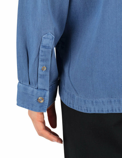Wavy Days Overshirt | Hurley - Dutch Blue