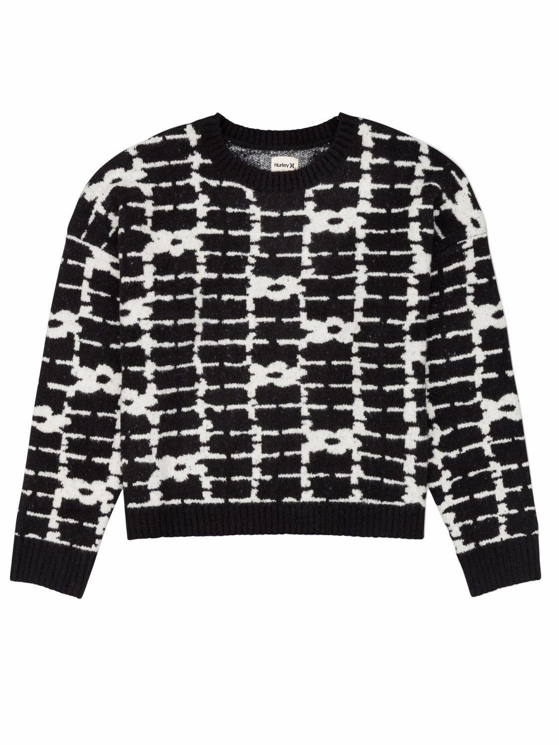 Daisy Trellis Sweater | Hurley - BLACK