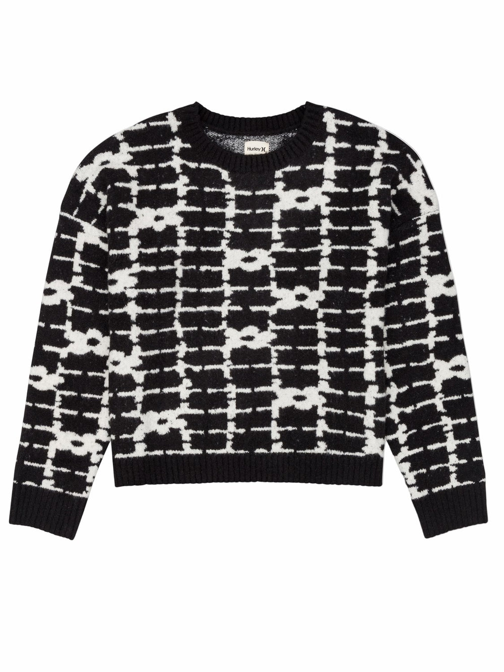 Daisy Trellis Sweater | Hurley - BLACK