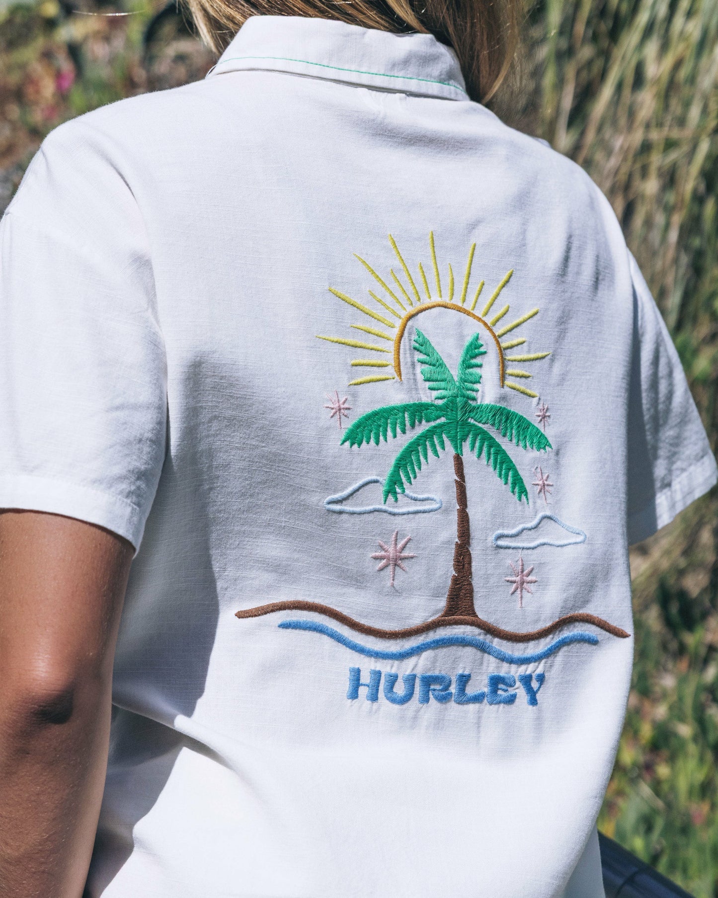 Goldie Boyfriend Short Sleeve | Hurley - Off White