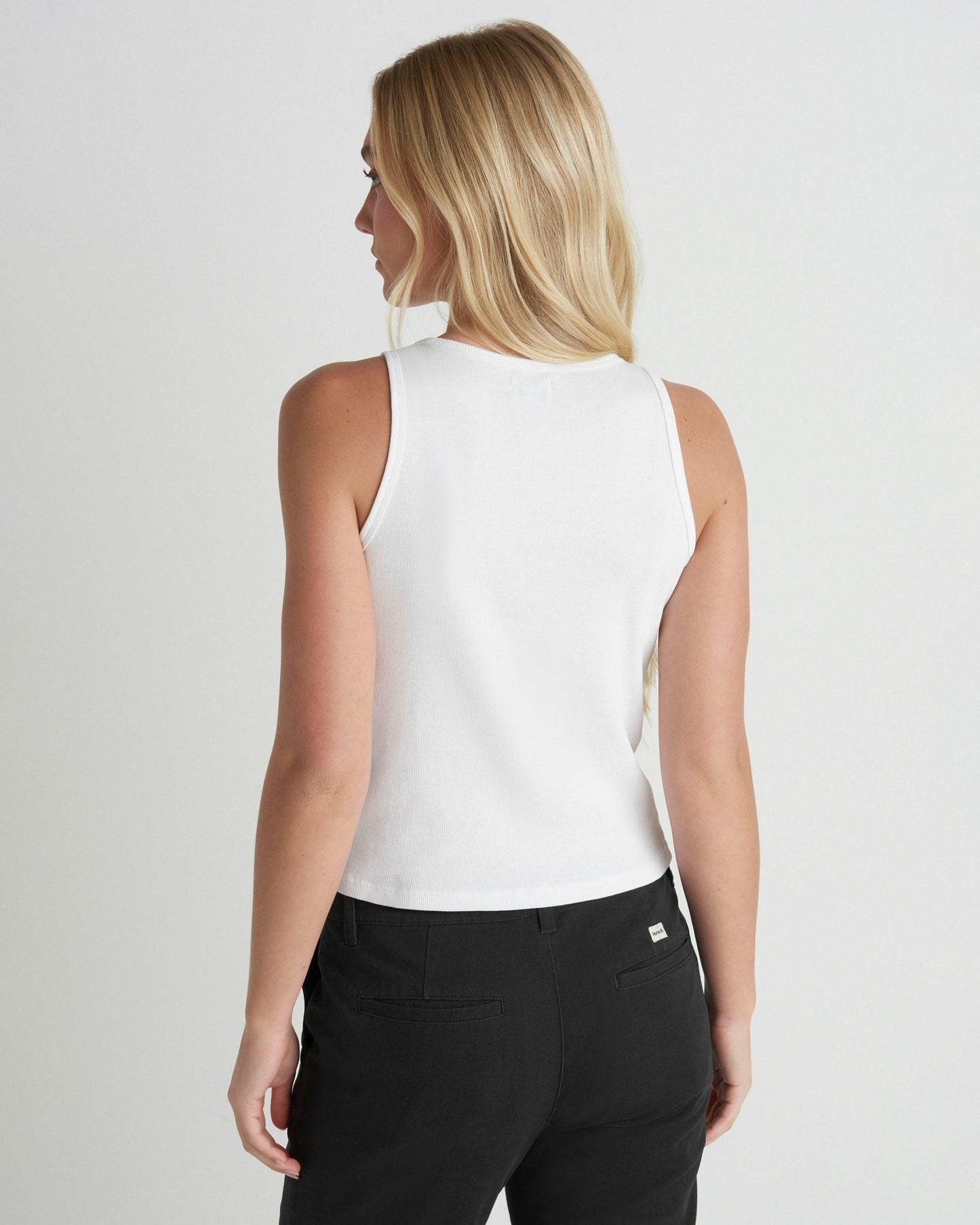 Just A Girl Tank | Hurley - White