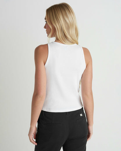 Just A Girl Tank | Hurley - White
