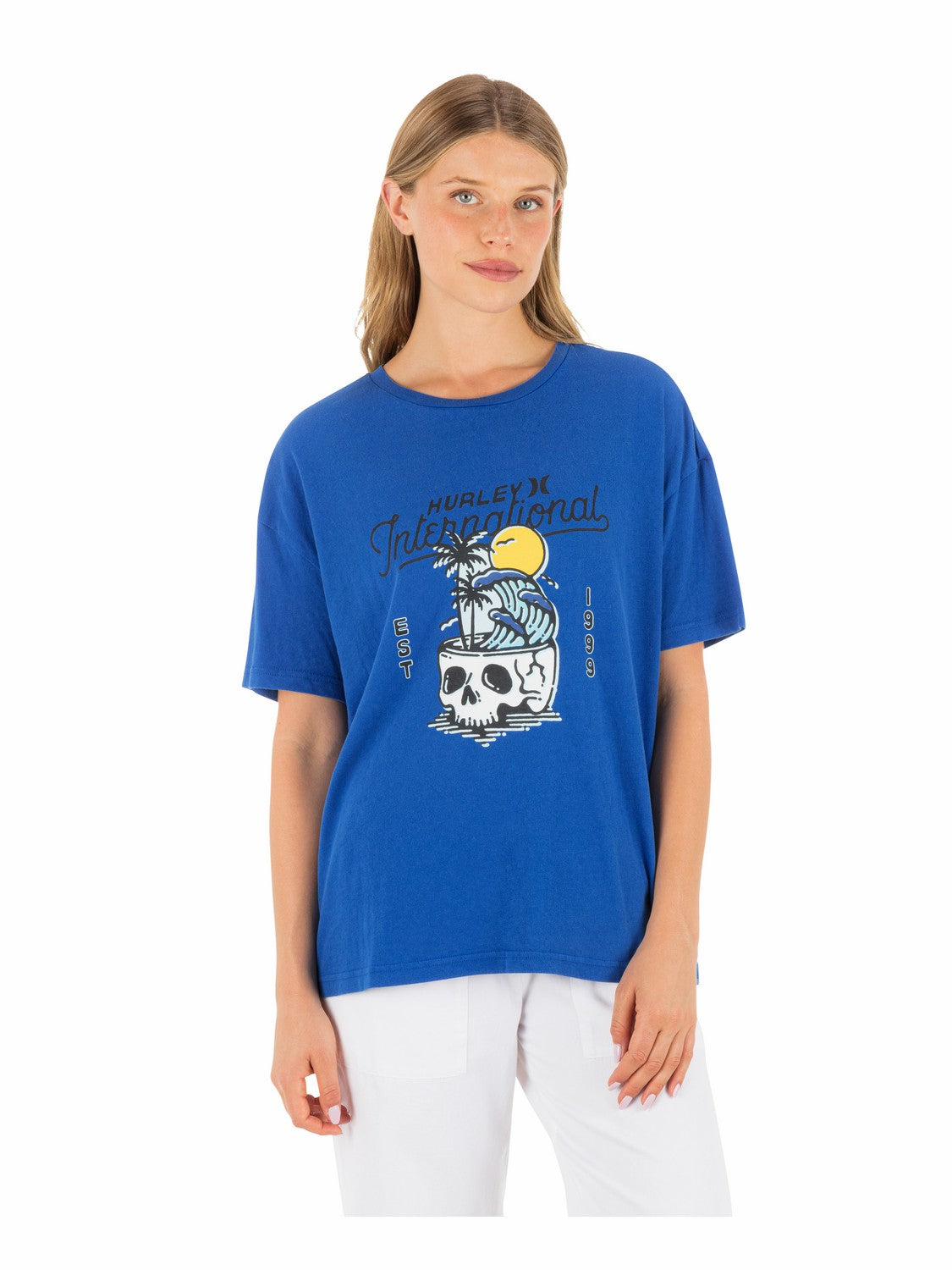 Skulltide Boyfriend Tee | Hurley - Hydro