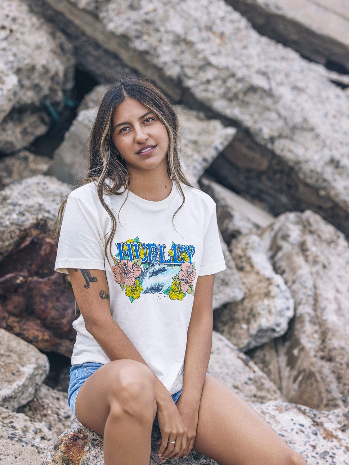 Tidal Classic Tee | Hurley - Off White