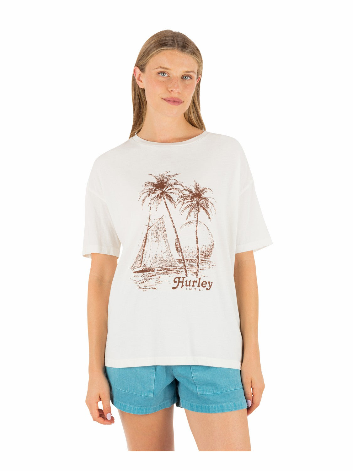 Fair Winds Boyfriend Tee | Hurley - Tofu