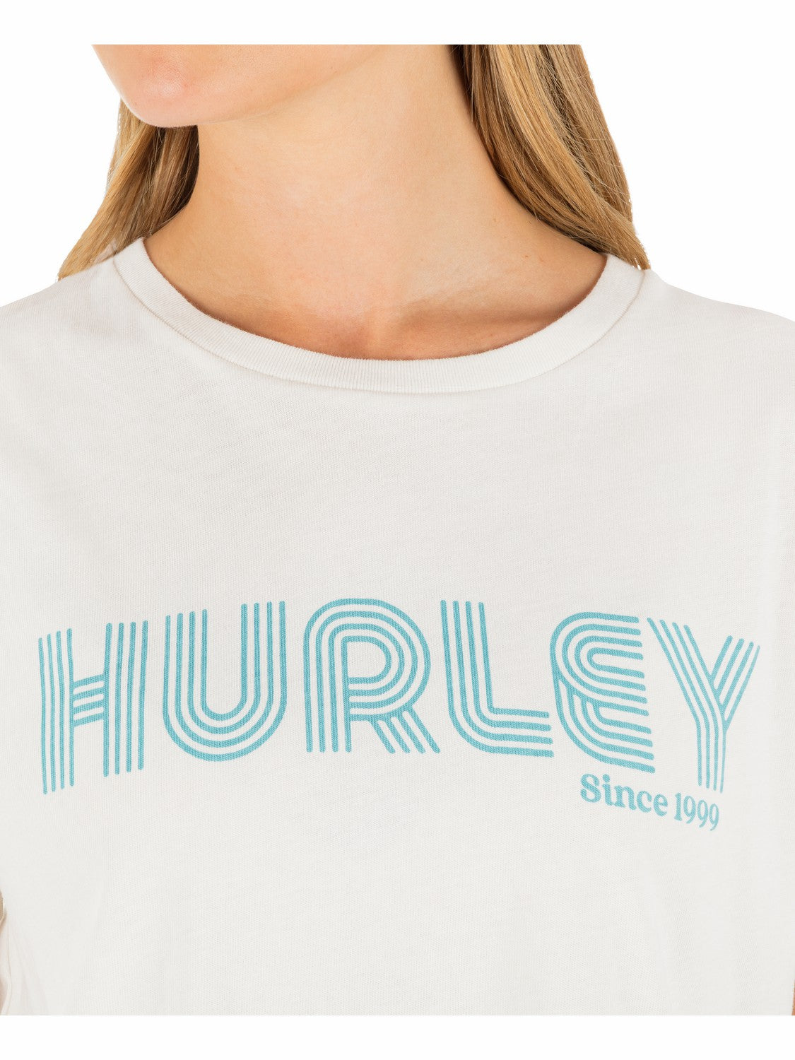 Rollers Boxy Crop Tee | Hurley - Tofu
