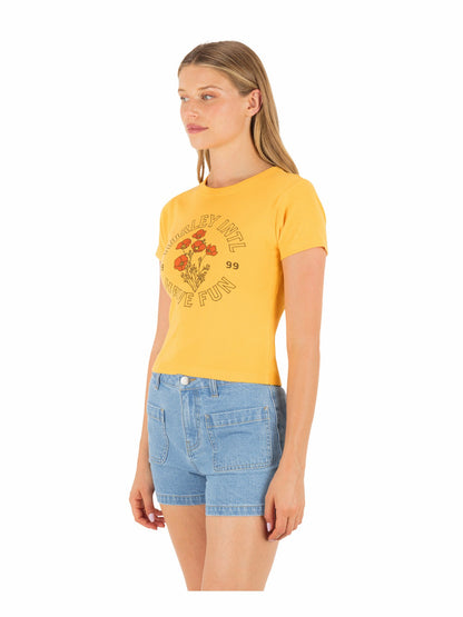 Poppy Baby Tee | Hurley - Marigold