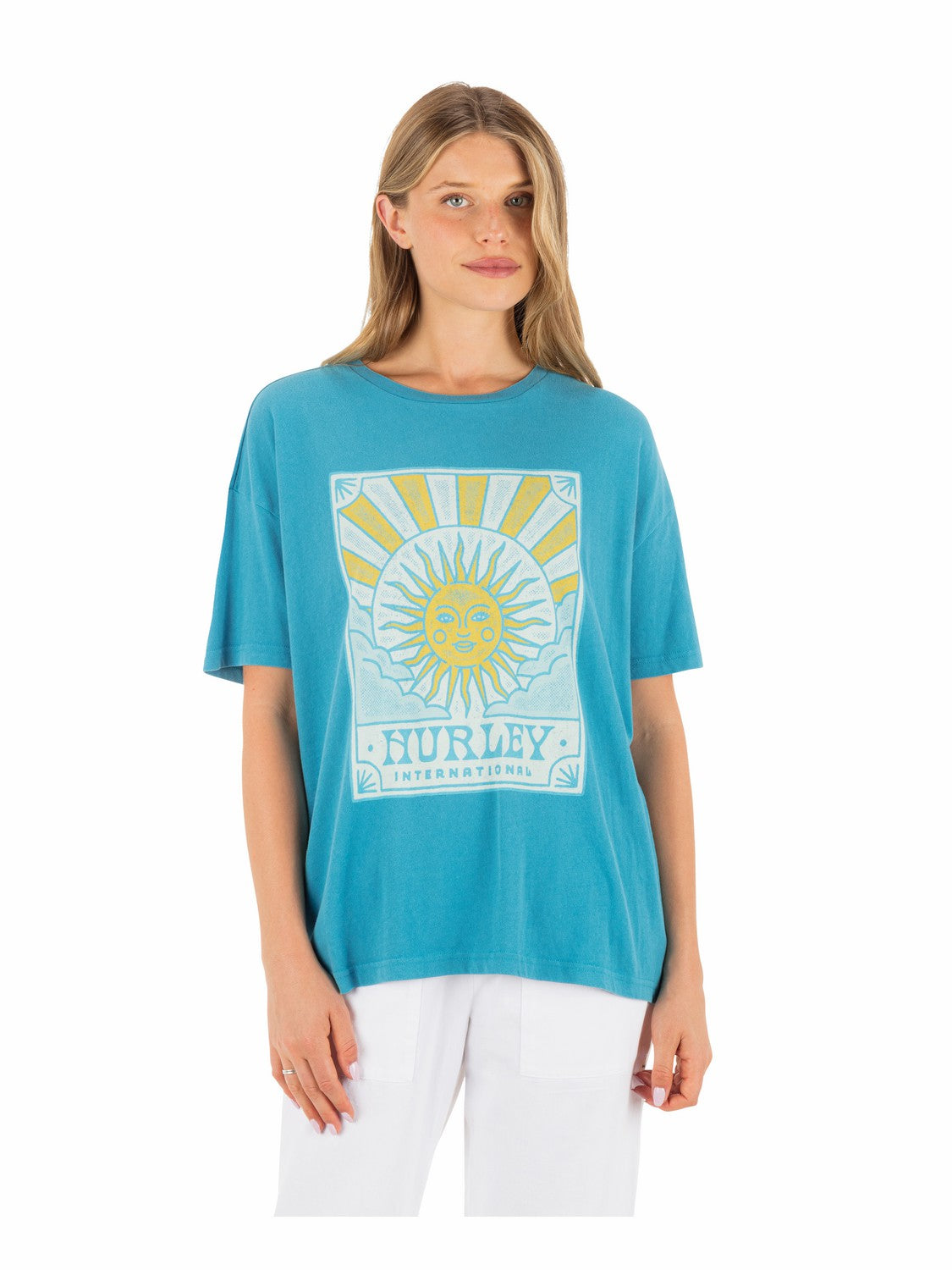 Lumina Boyfriend Tee | Hurley - Blue Moon