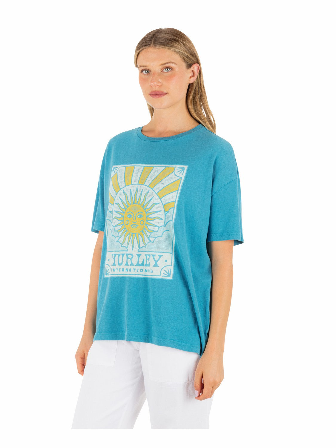 Lumina Boyfriend Tee | Hurley - Blue Moon