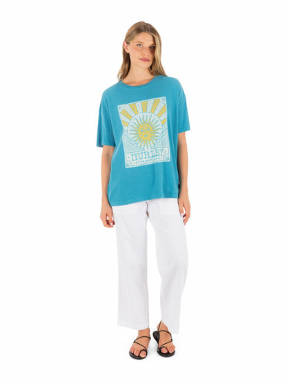 Lumina Boyfriend Tee | Hurley - Blue Moon