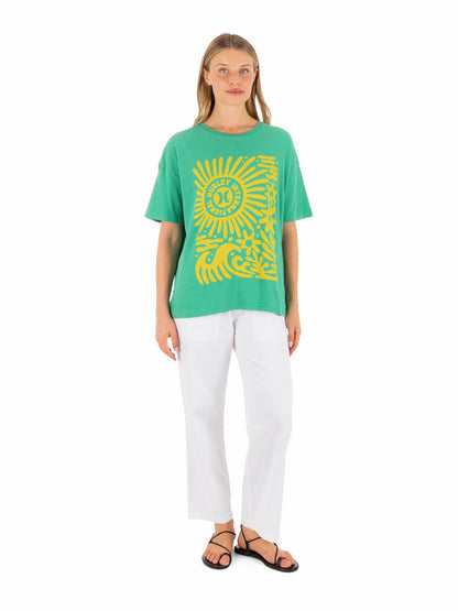 Harmony Boyfriend Tee | Hurley - Spring Green