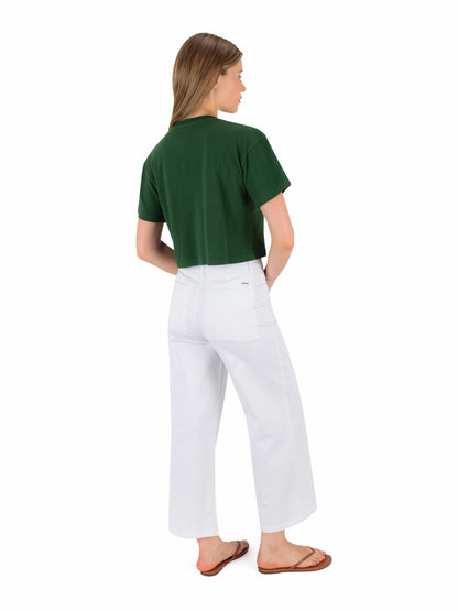 Wild And Free Boxy Crop Tee | Hurley - EDEN