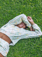 Safari Floral Boxy Crew | Hurley - Spray