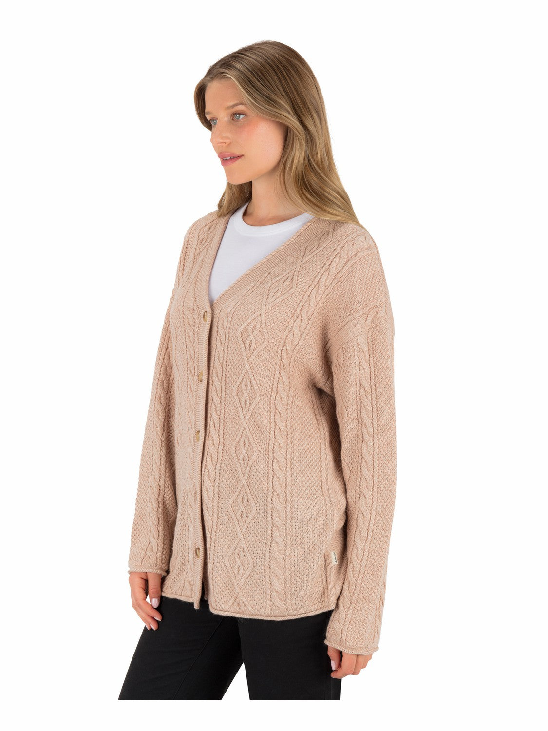 New Roads Cardigan | Hurley - HEATHER OATMEAL