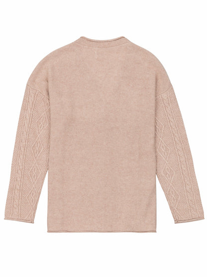 New Roads Cardigan | Hurley - HEATHER OATMEAL