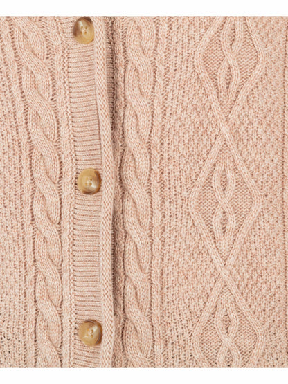 New Roads Cardigan | Hurley - HEATHER OATMEAL