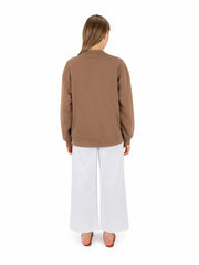 Escapism Oversize Crew | Hurley - COCOA CREAM