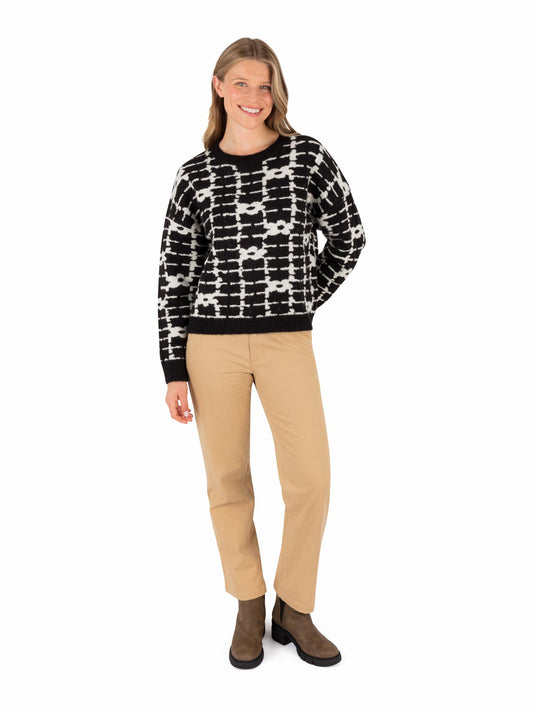 Daisy Trellis Sweater | Hurley - BLACK
